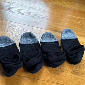 Bombas no show cushioned socks 4 pairs